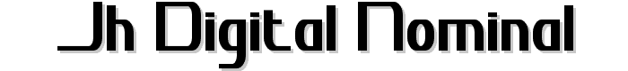 JH_Digital Nominal font